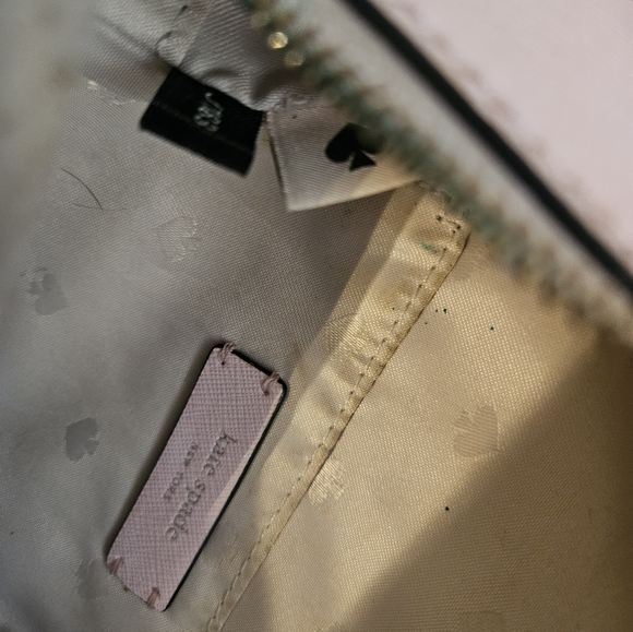 Kate Spade New York Floral Mini Backpack Pink & Black Crossbody Straps *Flaws* - Picture 9 of 15